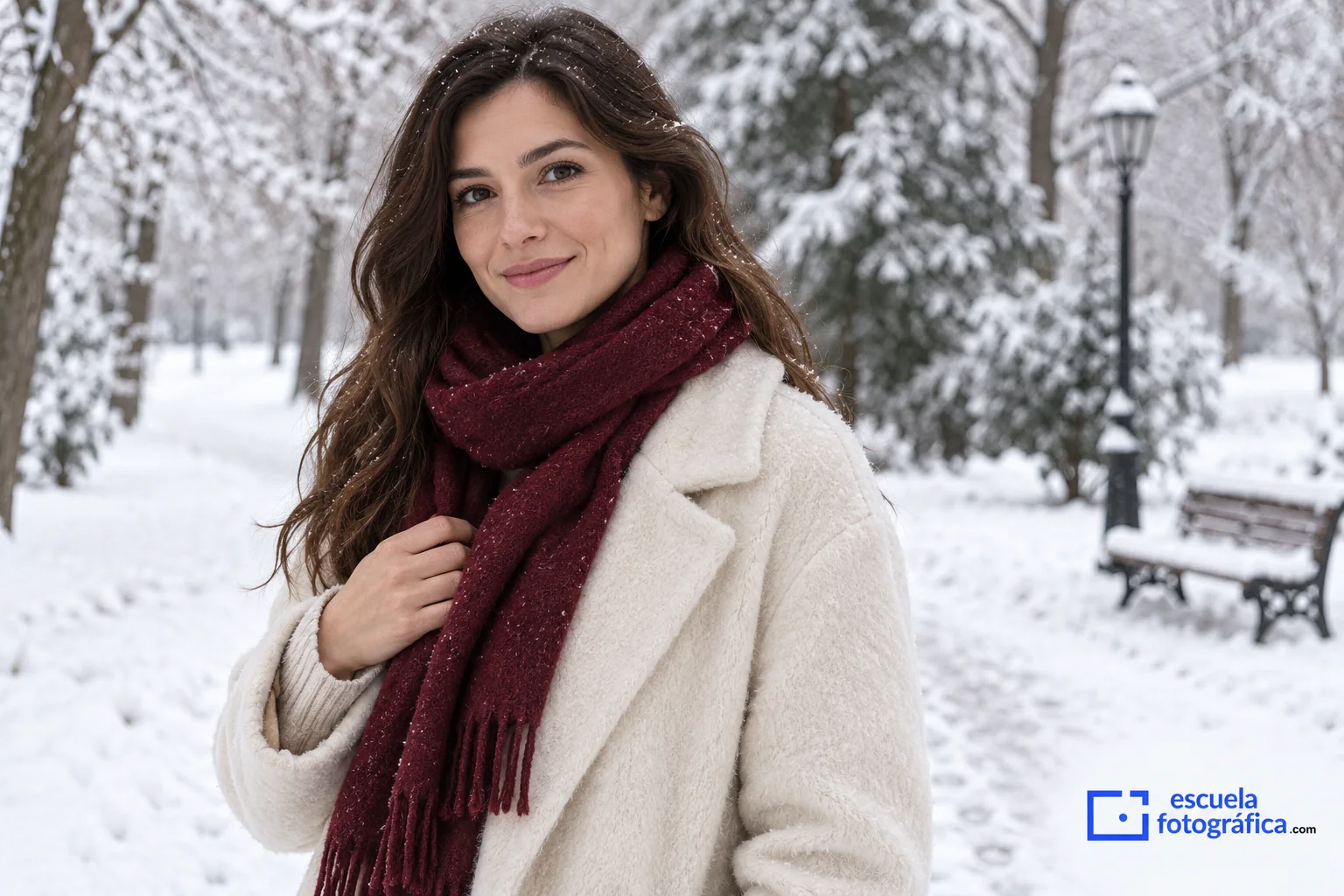 Retratos en la nieve: conservar la piel y el blanco sin perder ambiente
